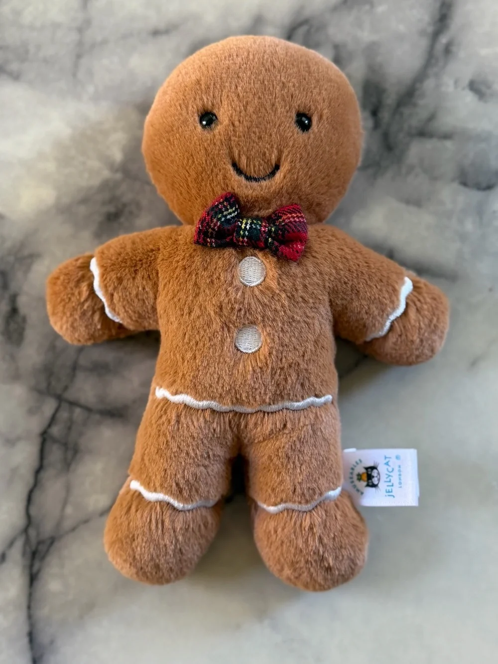 Jellycat Amuseables Jingle Jingle Gingerbread Man NWOT